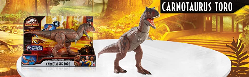 Jurassic World Control 'N Conquer Carnotaurus Toro