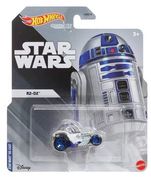 Hot Wheels Star Wars R2-D2 Die-cast Character Car