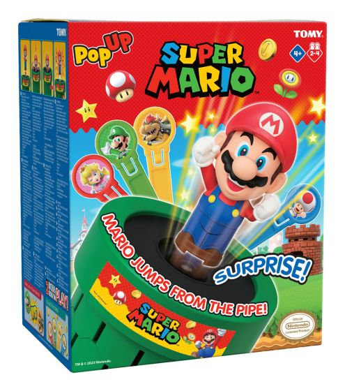 Pop Up Super Mario Family & Preschool Kids Game