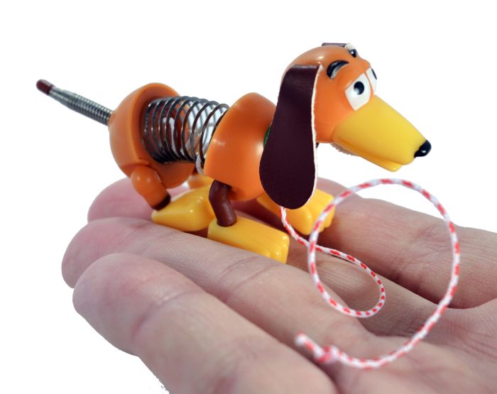 World's Smallest Slinky Dog