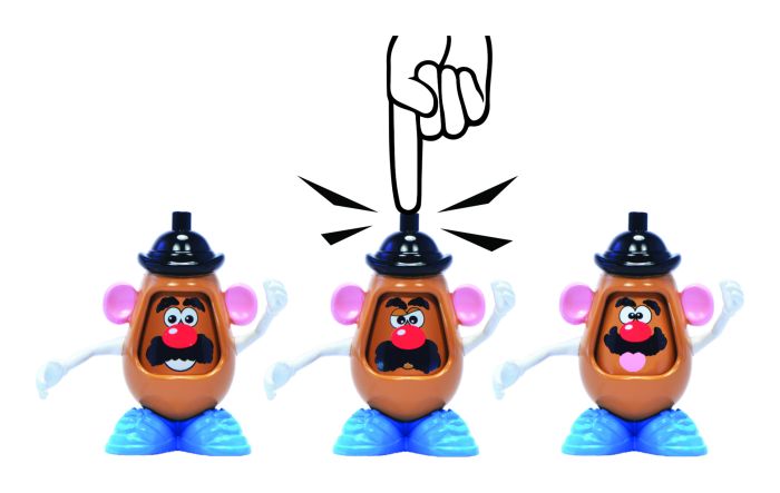 World's Smallest Mr Potato Head