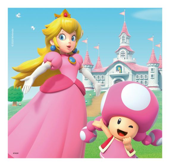 Super Mario 3x 49 Piece Jigsaw Puzzle