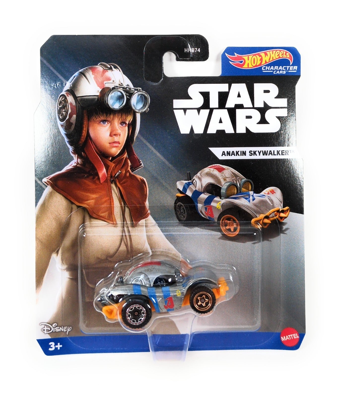 Hot Wheels Character Cars - Anakin Skywalker HTR97