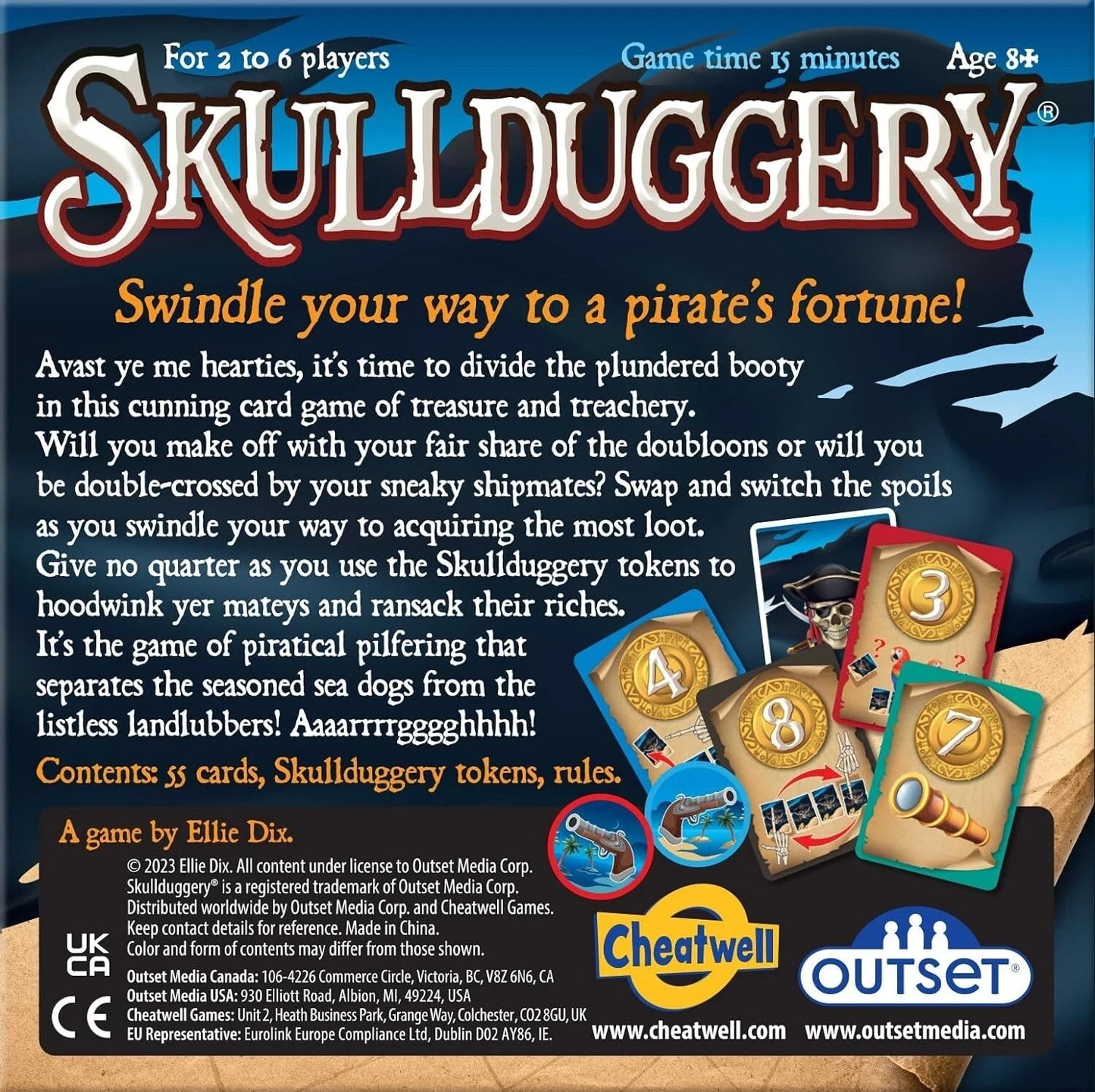 Skullduggery Treasure Hunt Game 8+