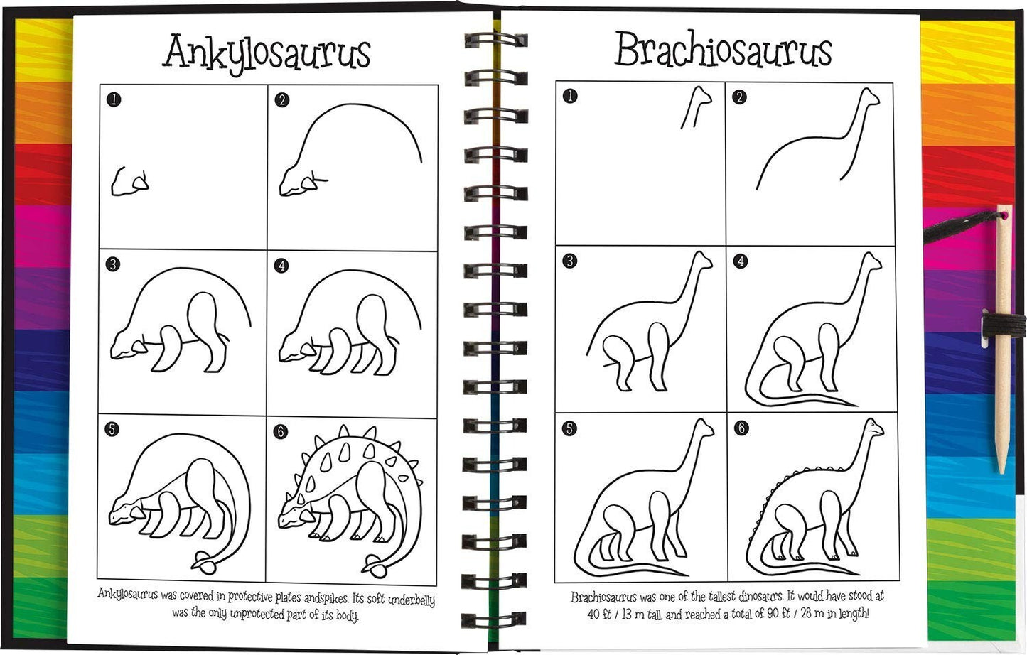 Scratch & Draw Dinosaurs (NEW & SEALED!)