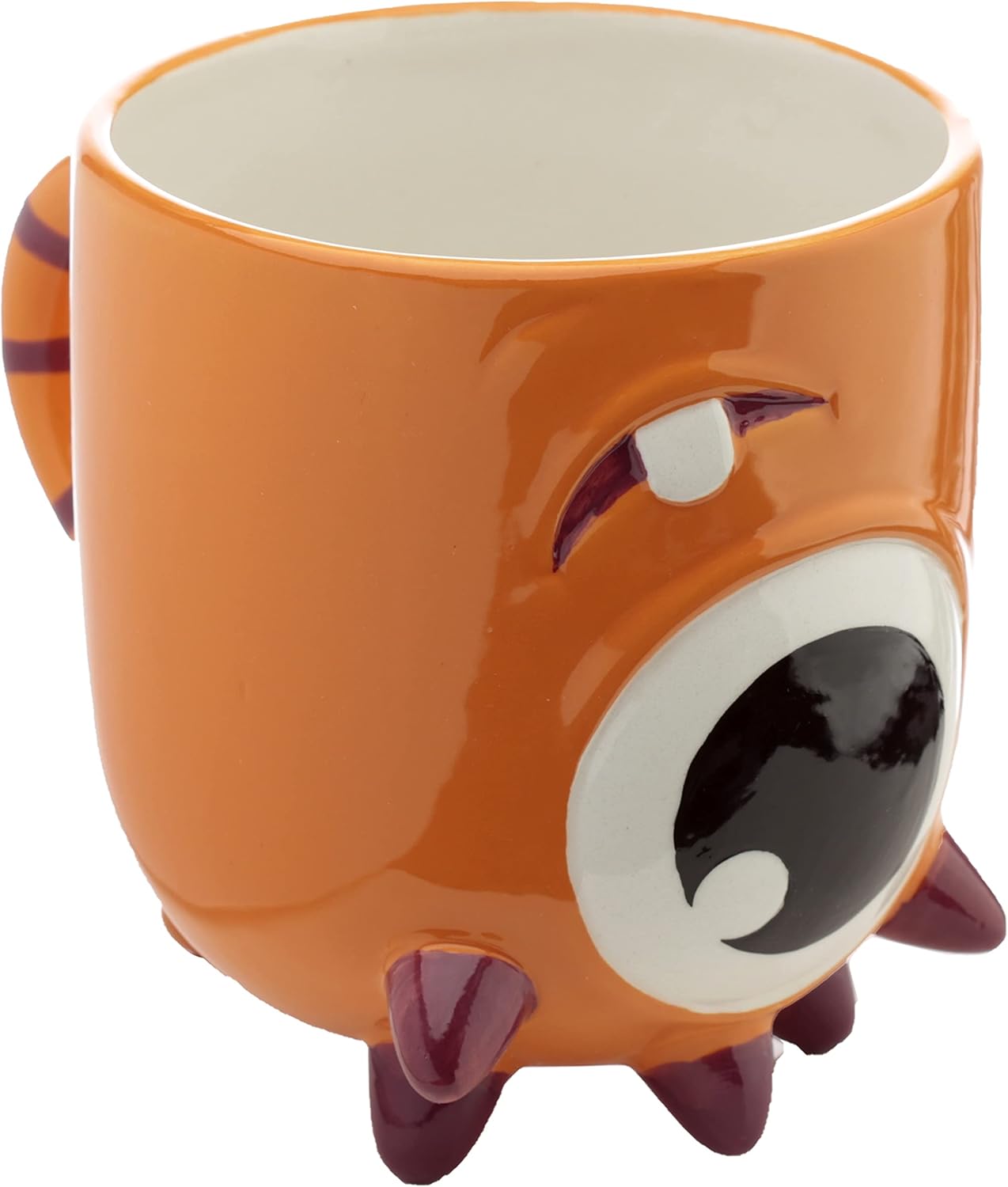 Monstarz Monster Orange Upside Down Ceramic Shaped Mug