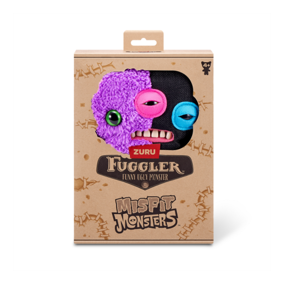 Fuggler Misfit Monsters by ZURU Plush Soft Toy Reekalien (Approx 9 Inch)