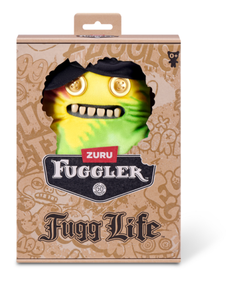 Fuggler Fugg Life 9-Inch Plush - #15749A - Sir Splodge A Lot