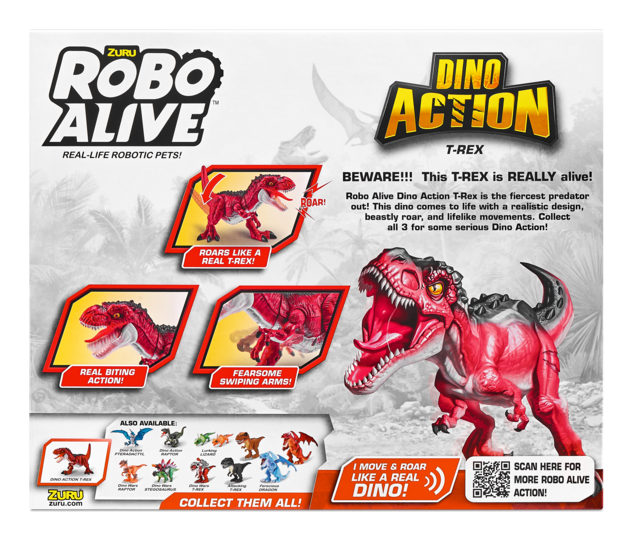 Robo Alive Dino Action T-Rex Series 1