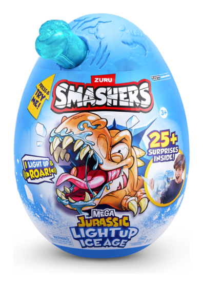 Smashers Dino Ice Age Light Up S1 Mega Egg