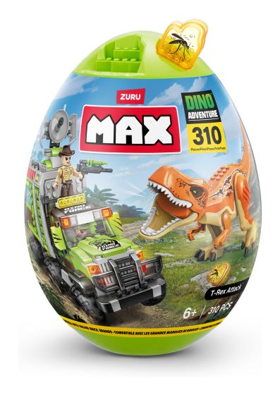 Max Dino Adventure T-Rex Attack (310 Pieces)