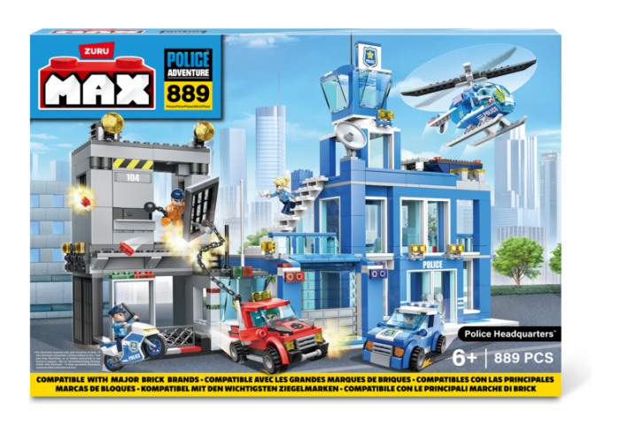 Max City 870 Brick Box Playset Series 1