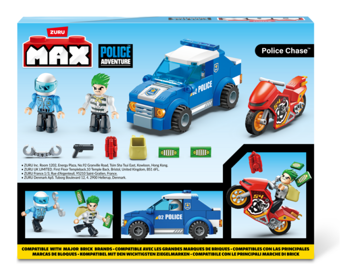 Max City 121 Brick Box Playset Series 1