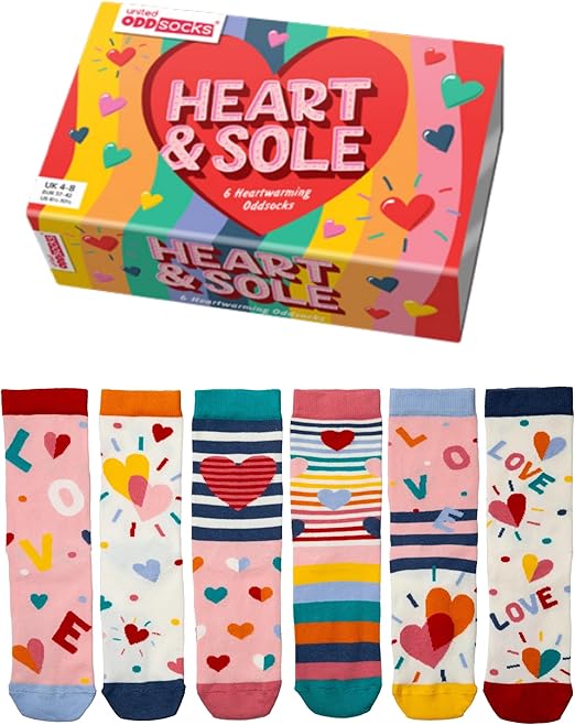 United Oddsocks Heart & Sole Socks