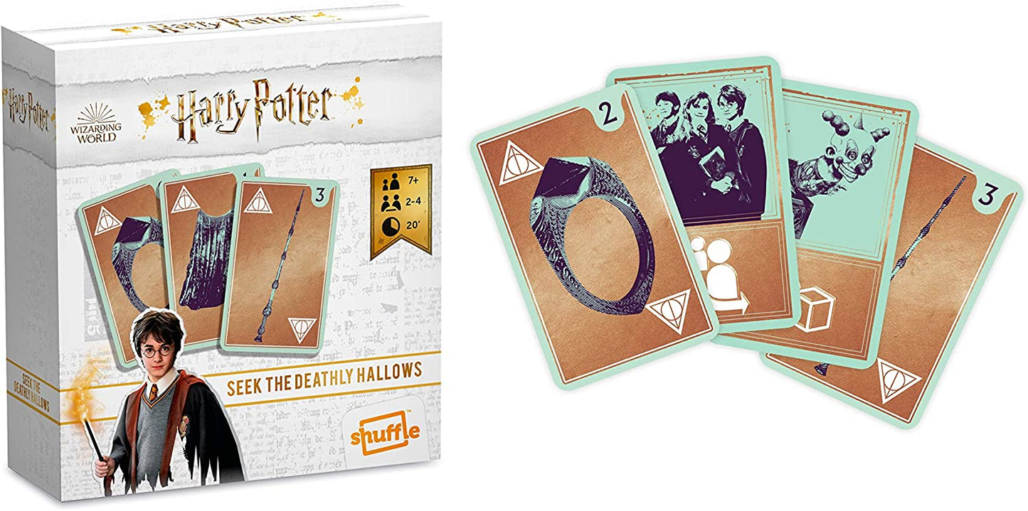 Harry Potter Seek The Deathly Hallows Family Fun Card Game