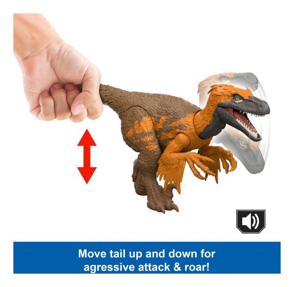 Jurassic World Saga Wild Roar Utahraptor