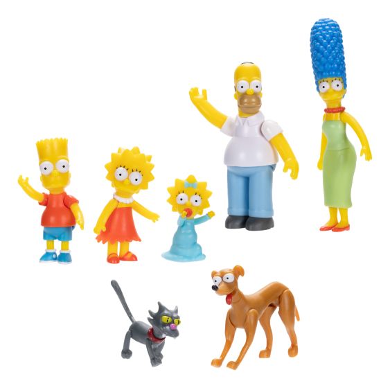 The Simpsons 2.5in Scaled Multipack 1