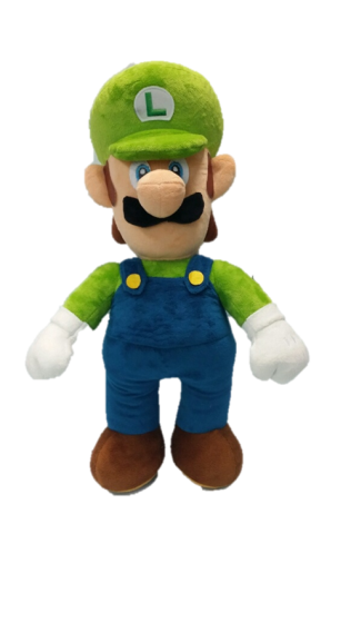 World of Nintendo Jumbo LUIGI From Super Mario Plush 20 Inches