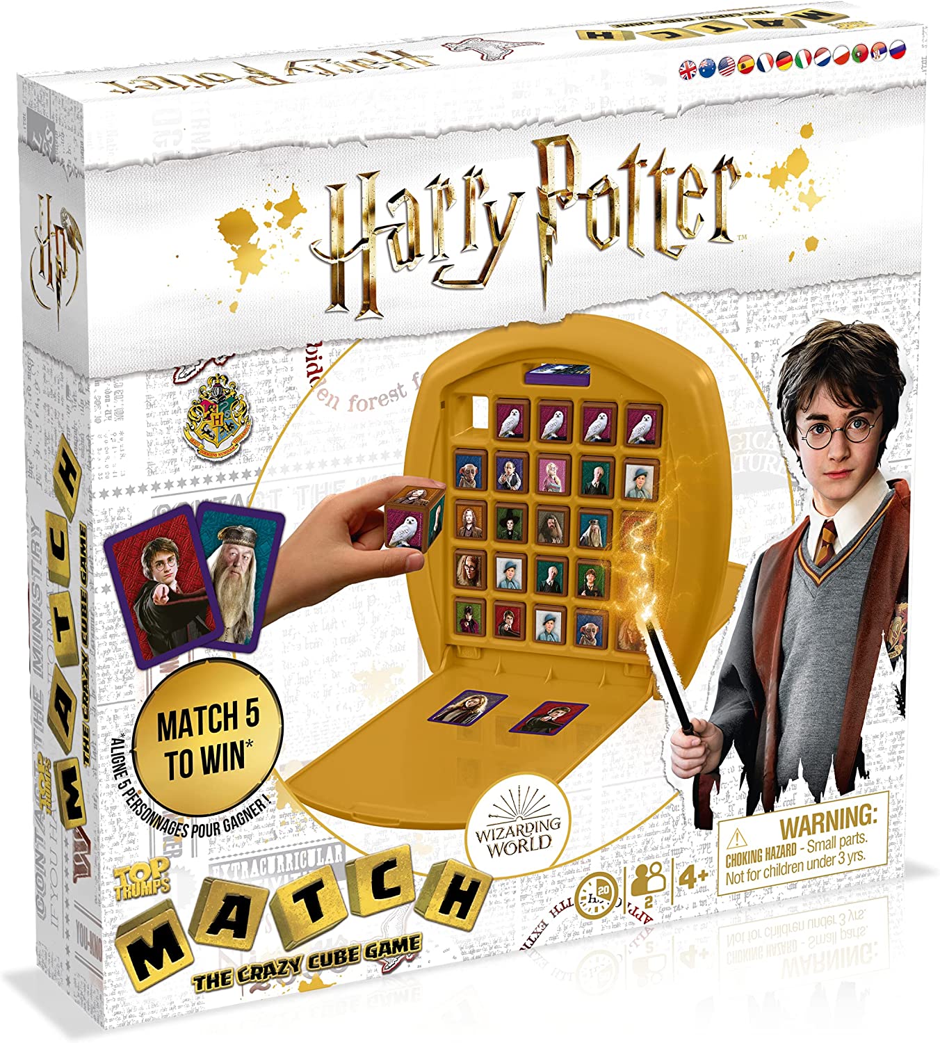 Harry Potter Top Trumps Match - The Crazy Cube Game