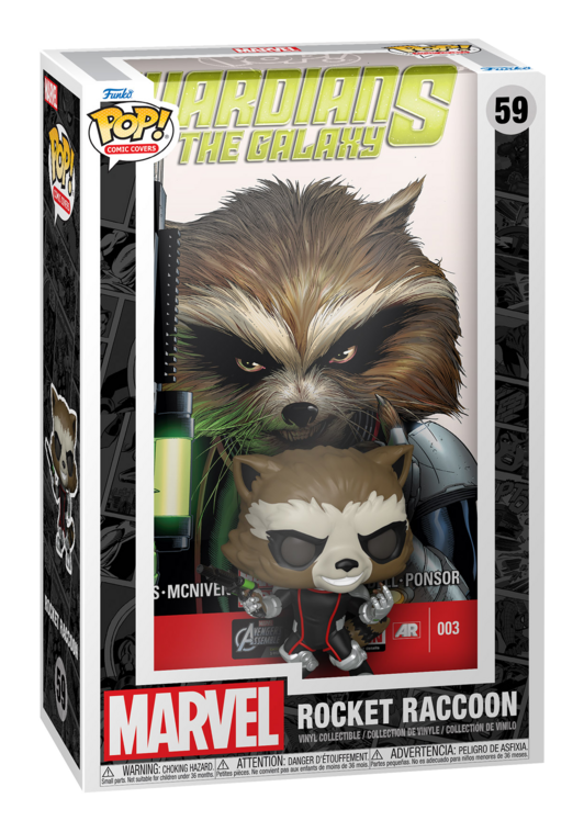 Pop! Comic Cover - GOTG - Rocket Raccoon