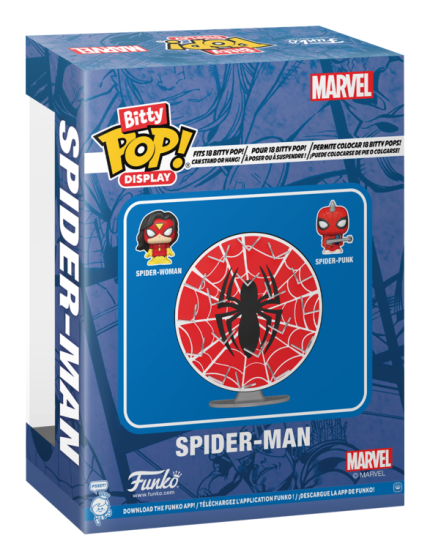 Bitty POP Display - Spiderman Web