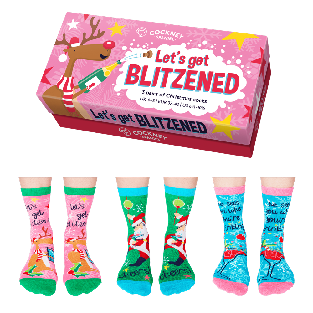 LET'S GET BLITZENED SOCKS