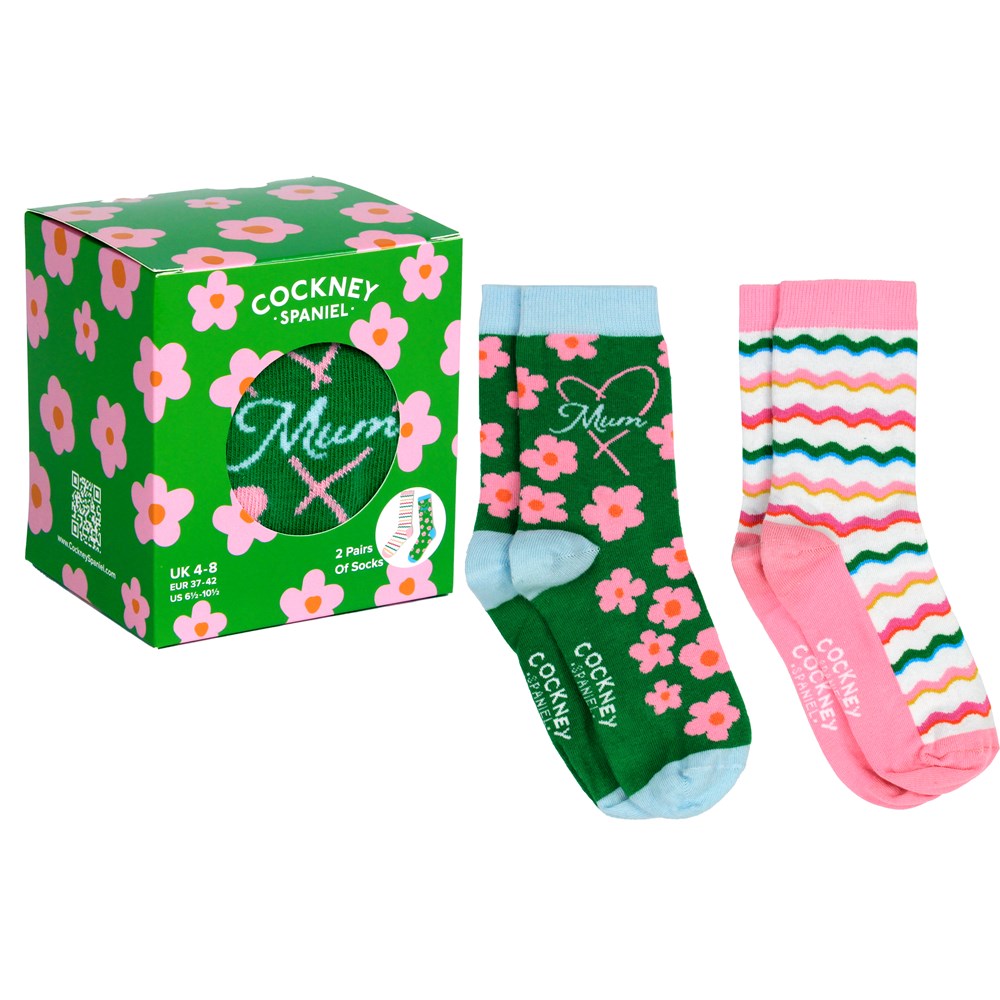 Cockney Spaniel Gift Mum Socks