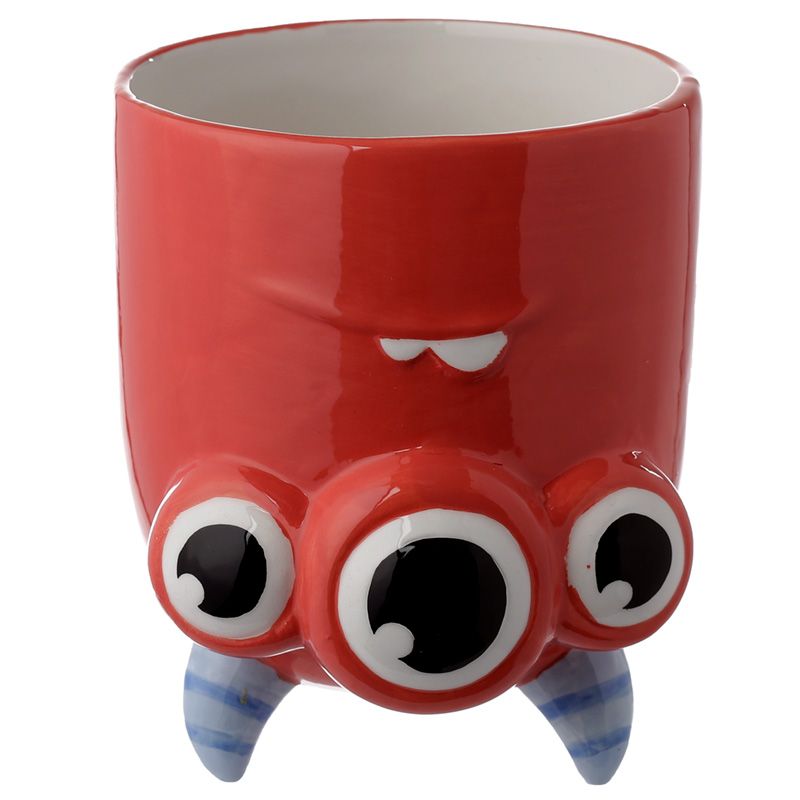 Monstarz Monster Red Upside Down Ceramic Shaped Mug