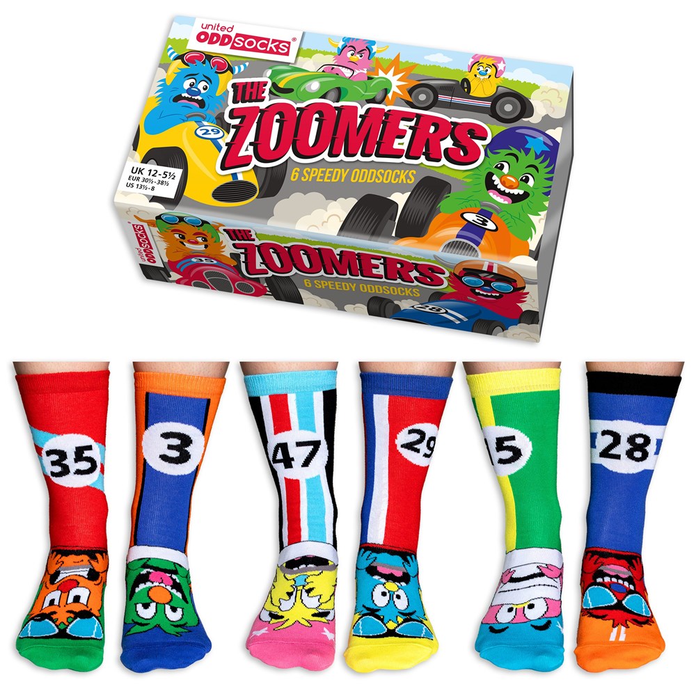 United Oddsocks Zoomer Socks
