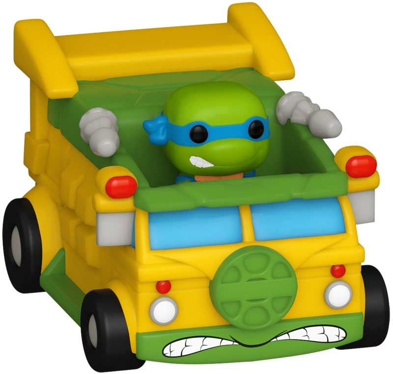 Funko Bitty Pop! Ride TMNT Leonardo and Turtle Van