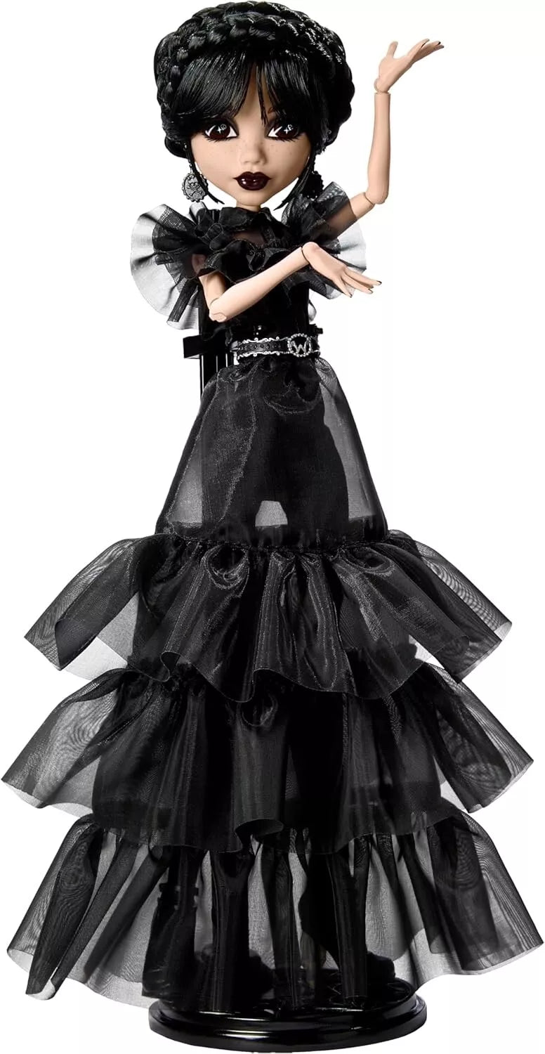 Monster High Wednesday Addams Rave'n Dance Dress Doll