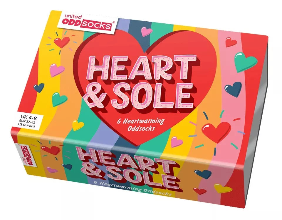 United Oddsocks Heart & Sole Socks
