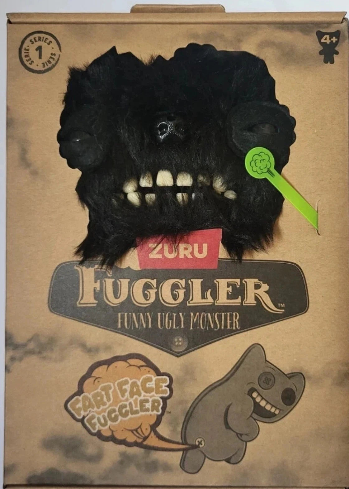 Fuggler Fart Face Munch Munch Black Funny Ugly Monster