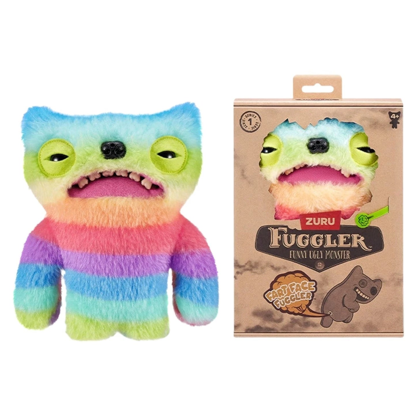 Fuggler Fart Face - WIDE EYED WEIRDO - Multi Funny Ugly Monster