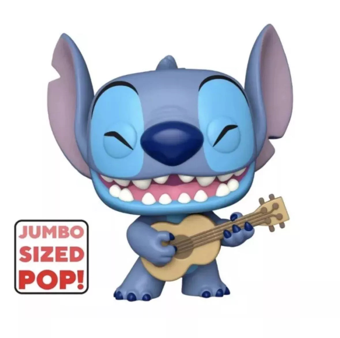 Pop! Disney - Jumbo Size Stitch with Ukulele #1419
