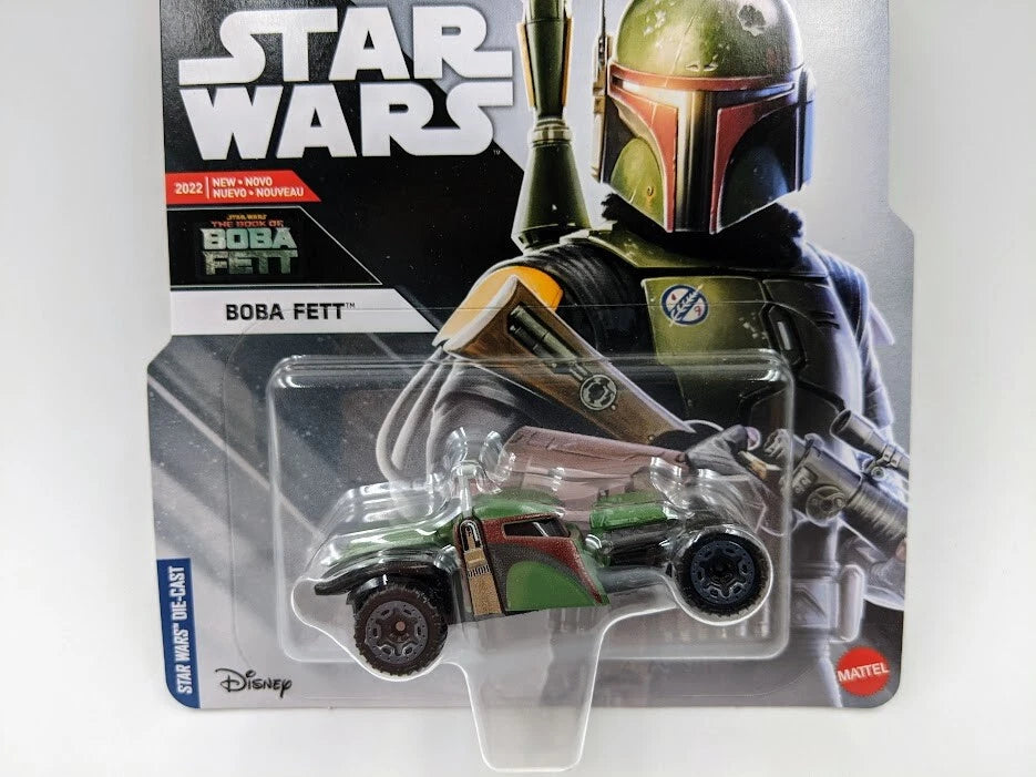 Hot Wheels Star Wars BoBa Fett 1:64 Scale Die-cast Character Car