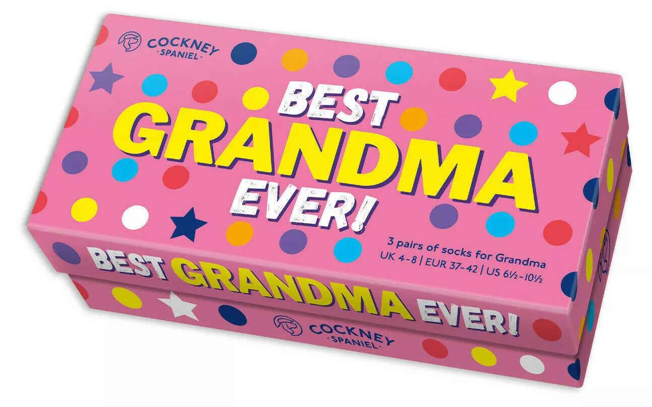 BEST GRANDMA EVER! SOCKS