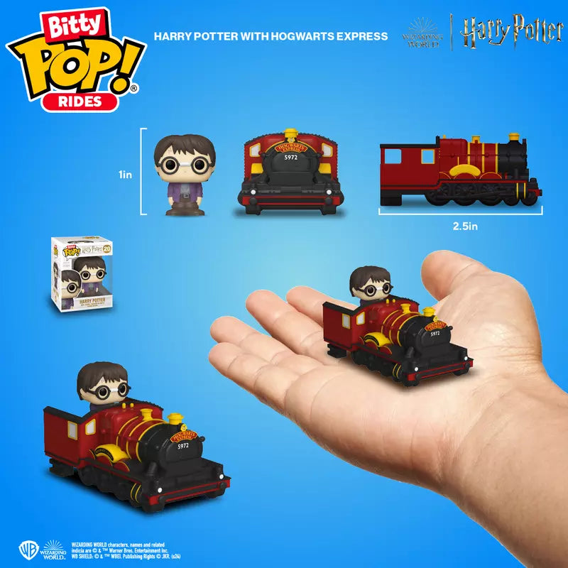 HARRY POTTER AND HOGWARTS EXPRESS Train Funko Bitty Pop! Rides bitty pop