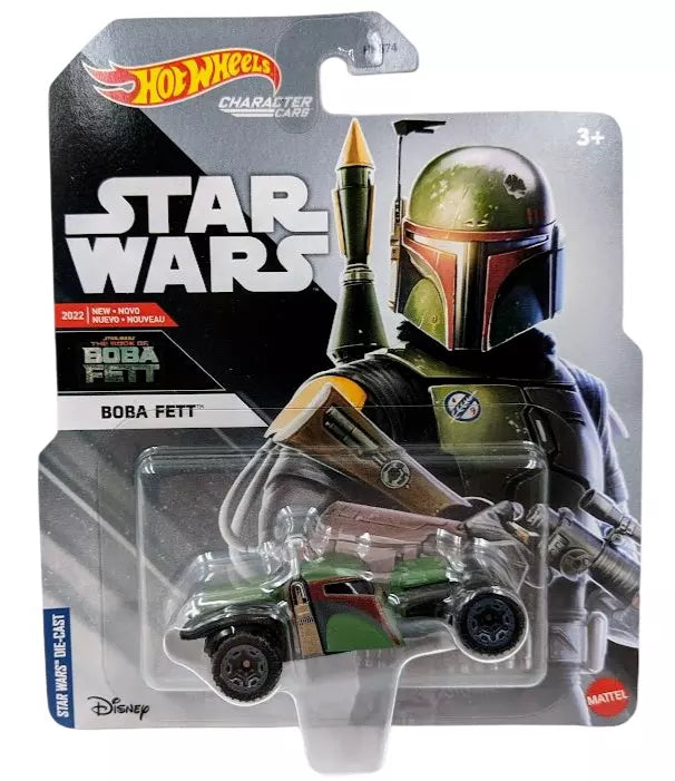 Hot Wheels Star Wars BoBa Fett 1:64 Scale Die-cast Character Car