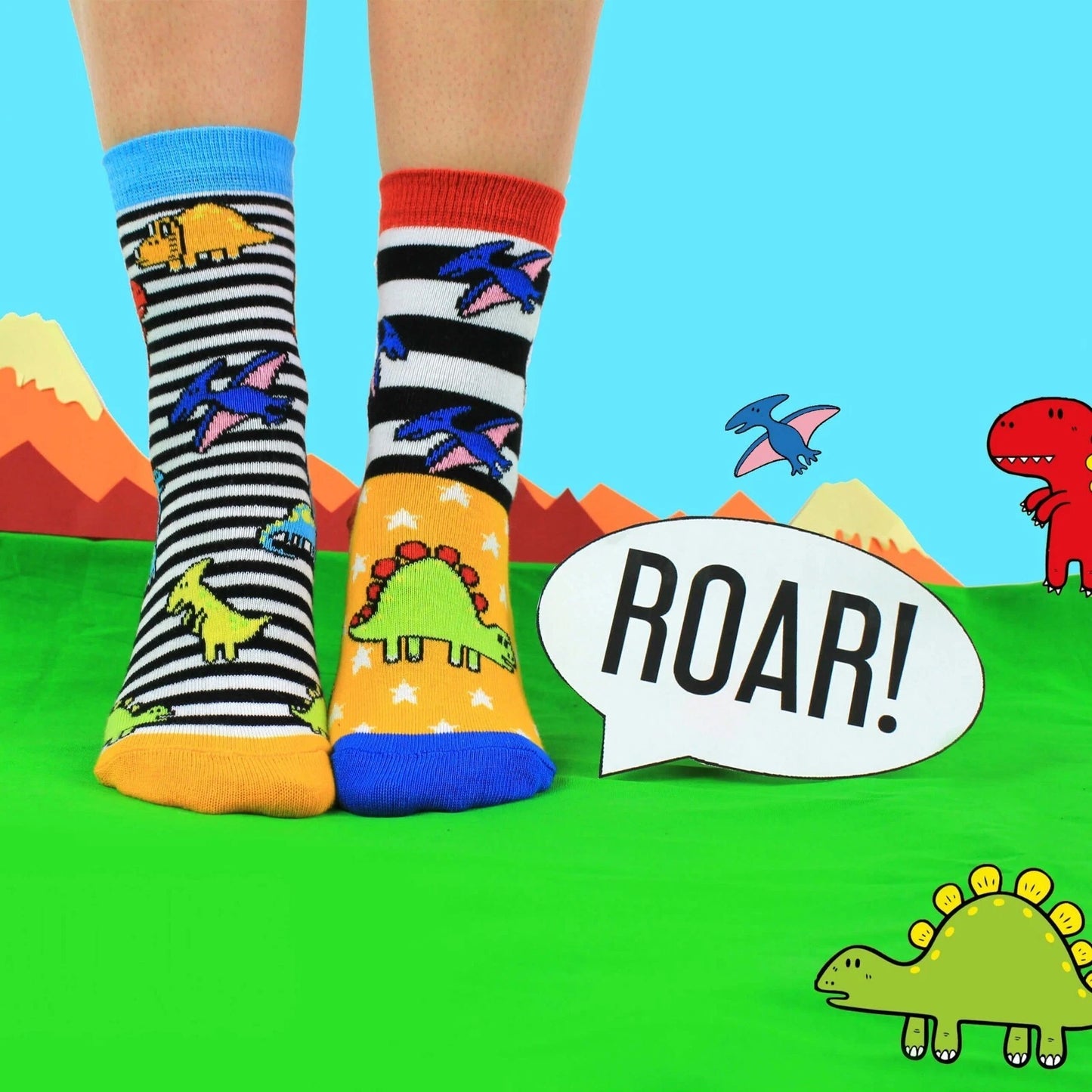 United Oddsocks - Sockasaurus Socks