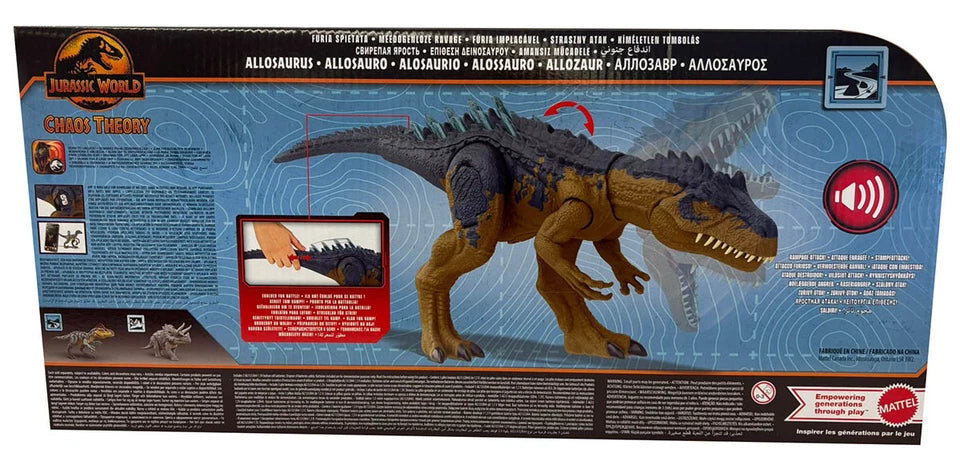 Jurassic World Ruthless Rampage Allosaurus
