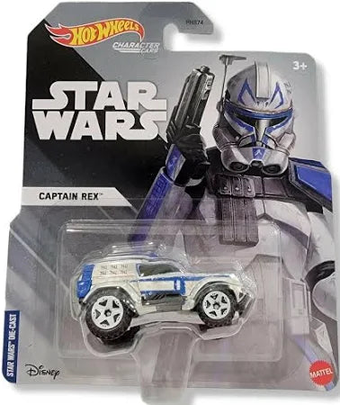 Hot Wheels Star Wars Captain Rex 1:64 Scale Die-cast Character Car