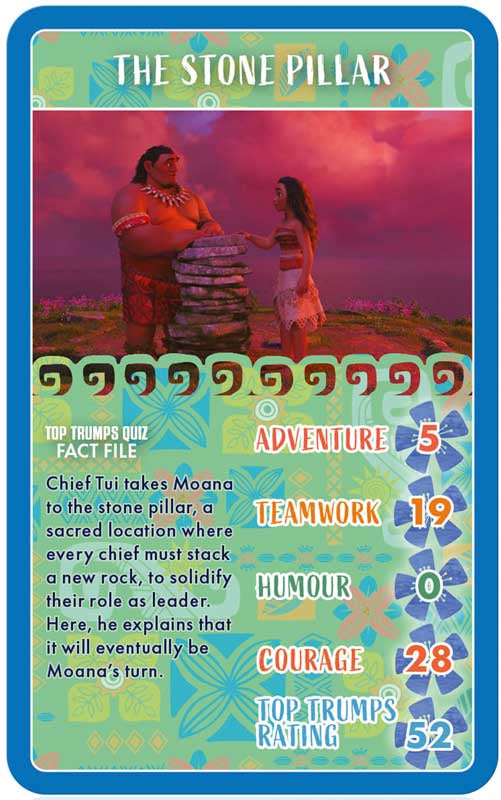 TOP TRUMPS DISNEY MOANA