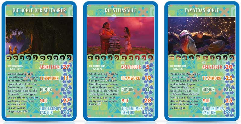 TOP TRUMPS DISNEY MOANA