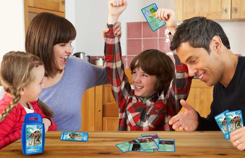 TOP TRUMPS DISNEY MOANA