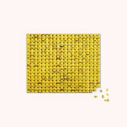 LEGO® Minifigure Faces 1000-Piece Puzzle (Jigsaw Products)
