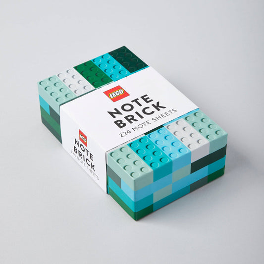 LEGO® Note Brick (Blue-Green) (Notepad/Sticky Notes)