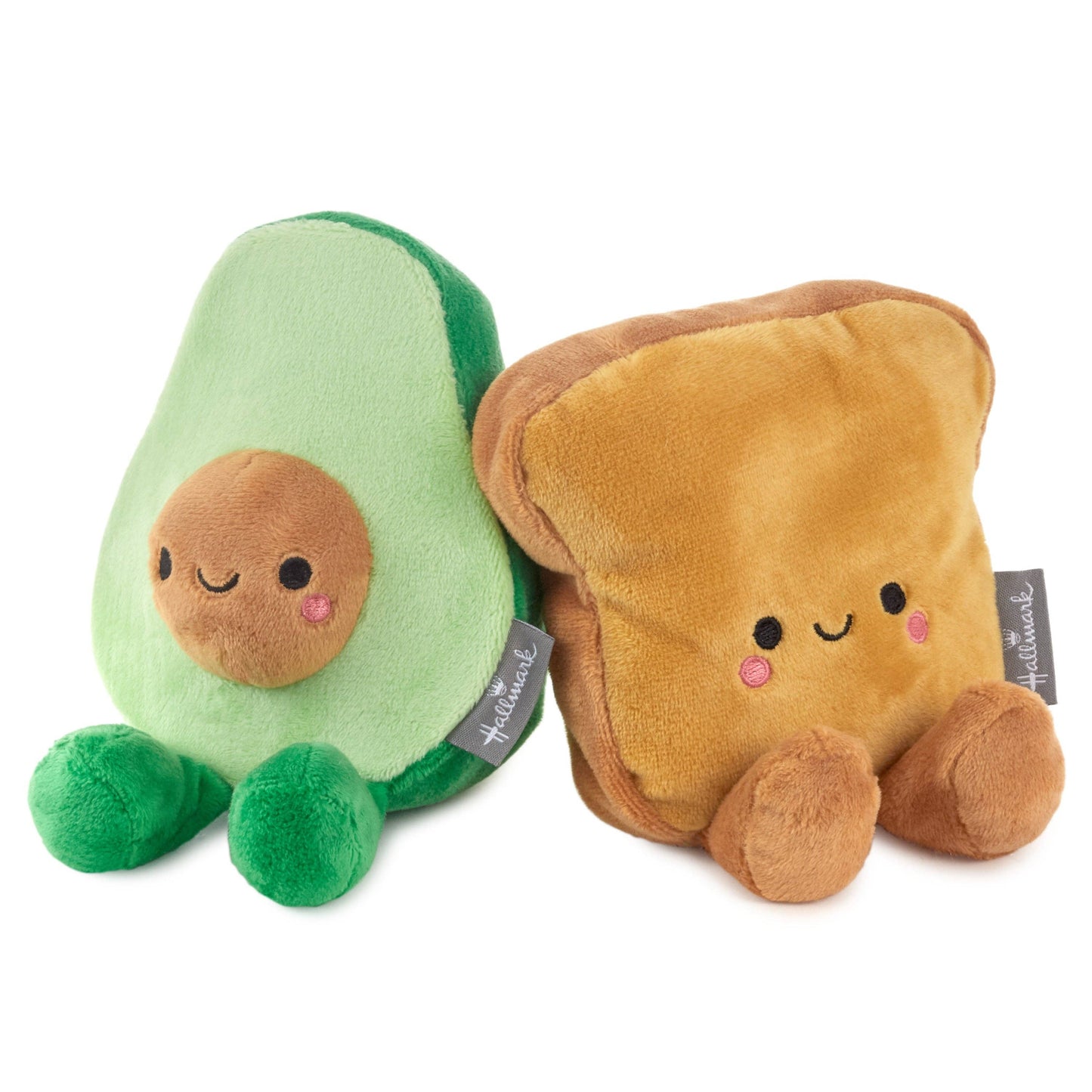 Better Together Avocado & Toast Magnetic Soft Toy Pair