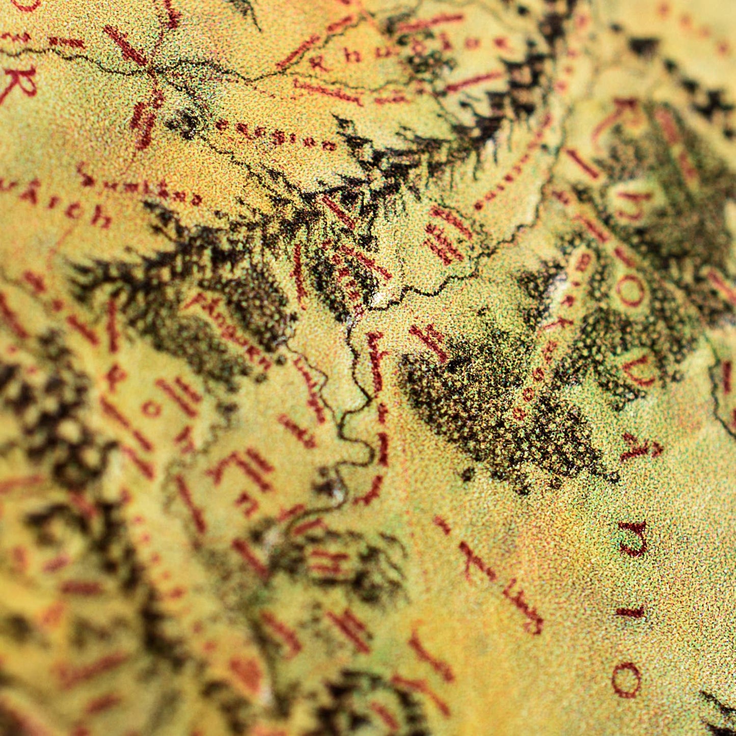 Lord of the Rings: Middle Earth Map Deluxe Coin