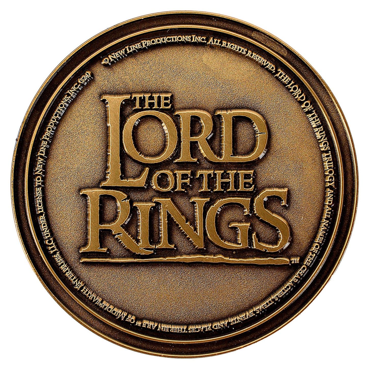 Lord of the Rings: Middle Earth Map Deluxe Coin
